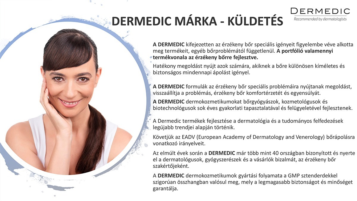 Vasvári Patika | Dermedic termékcsalád